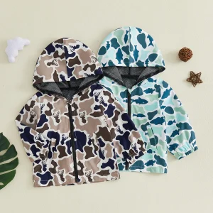 Boys Camouflage Jacket