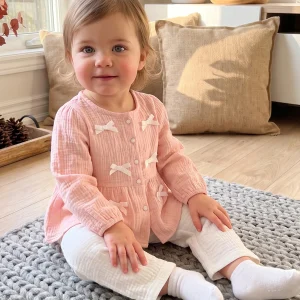 2 Piece Bow Girls Outfit