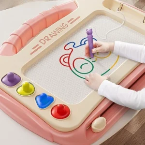 Toddler Magnetic Drawing Table Board