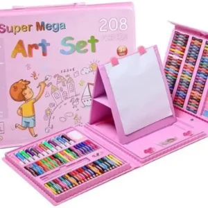 208-Piece Kids Drawing Art Case